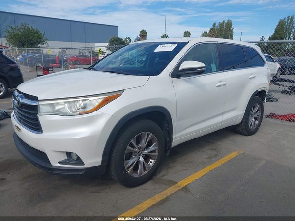 2016 TOYOTA HIGHLANDER — I2