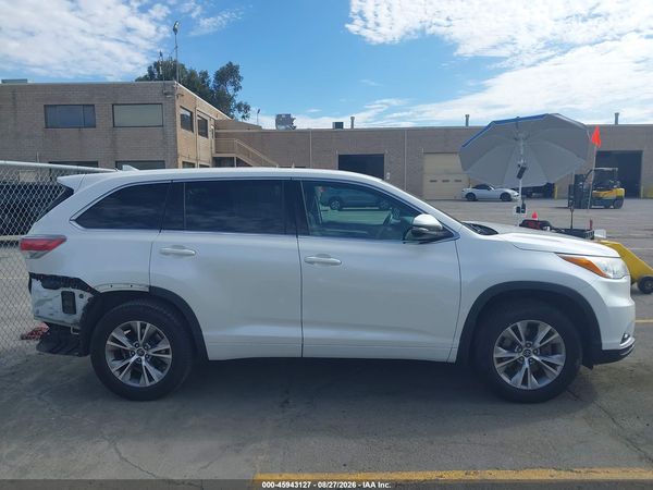 2016 TOYOTA HIGHLANDER LE PLUS V6 — I116