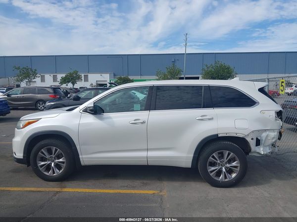 2016 TOYOTA HIGHLANDER LE PLUS V6 — I117