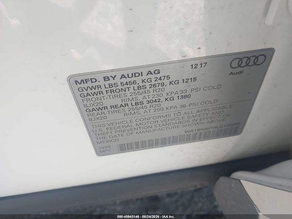 2018 AUDI Q5