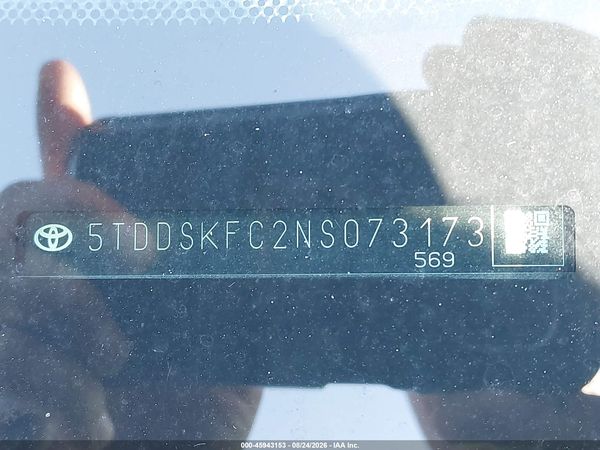 2022 TOYOTA SIENNA XSE — I152