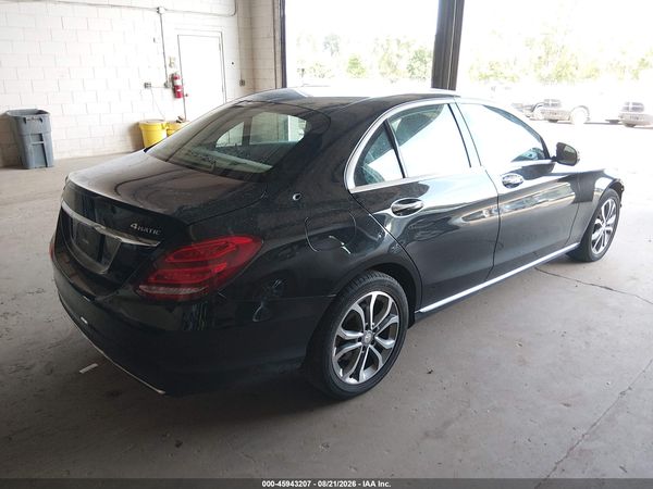 2017 MERCEDES-BENZ C 300 4MATIC — I4