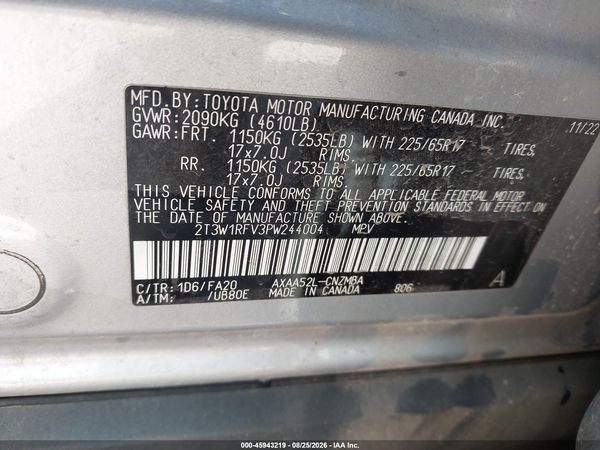 2023 TOYOTA RAV4 XLE