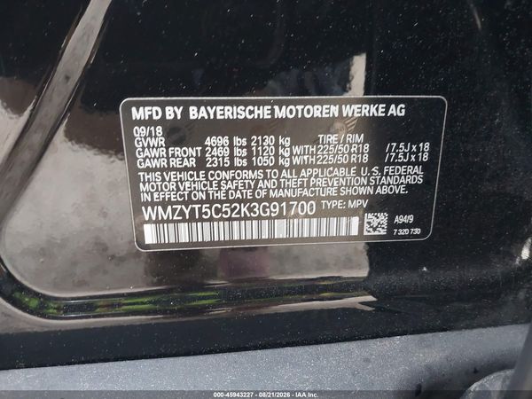 2019 MINI COUNTRYMAN COOPER S — I9