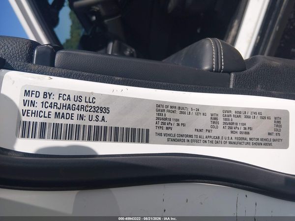 2024 JEEP GRAND CHEROKEE LAREDO X 4X4