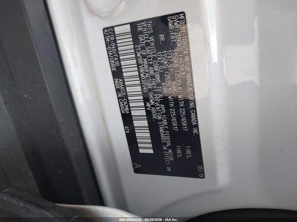 2019 TOYOTA RAV4 XLE — I9