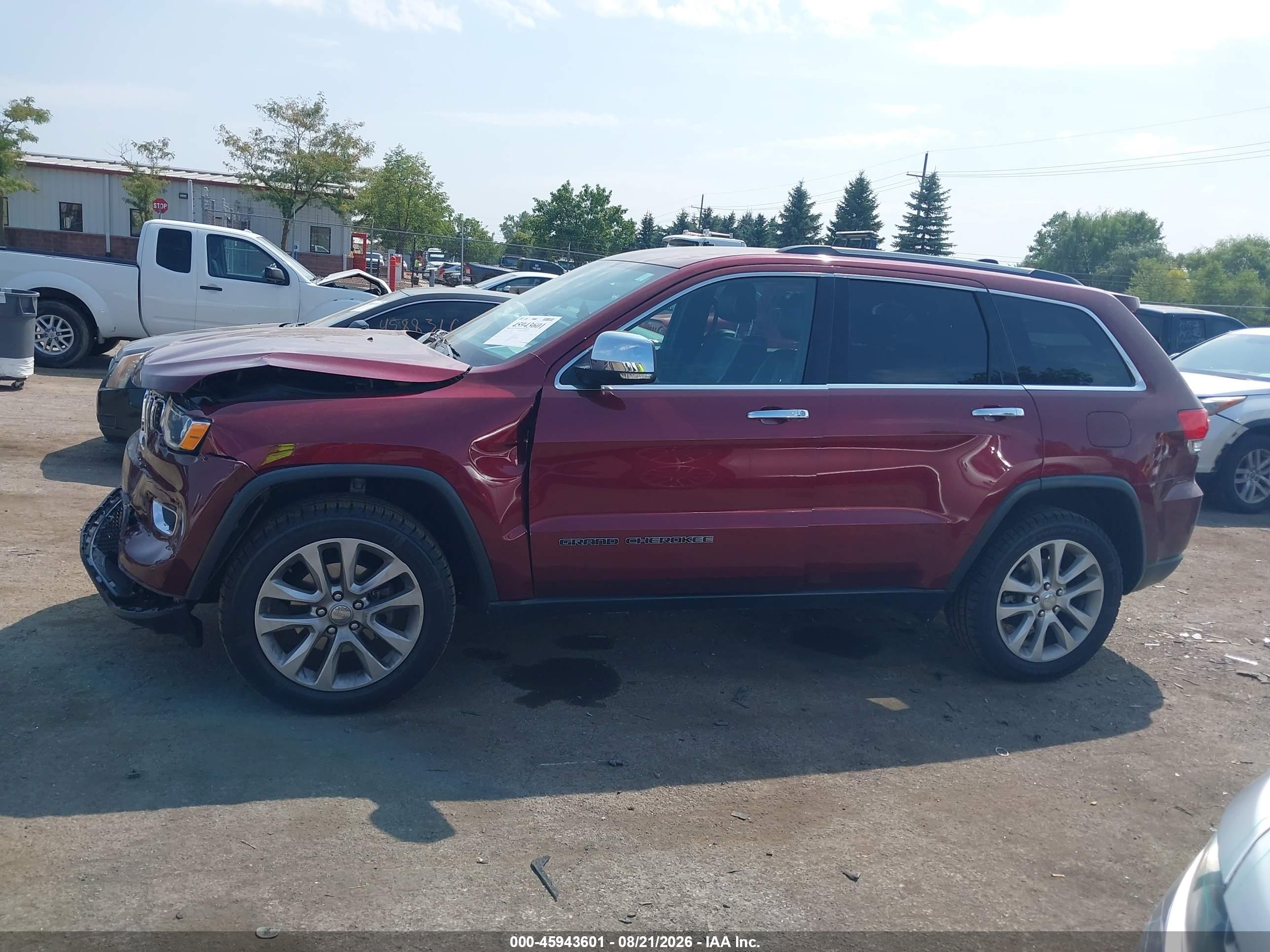 2017 JEEP GRAND CHEROKEE LIMITED
