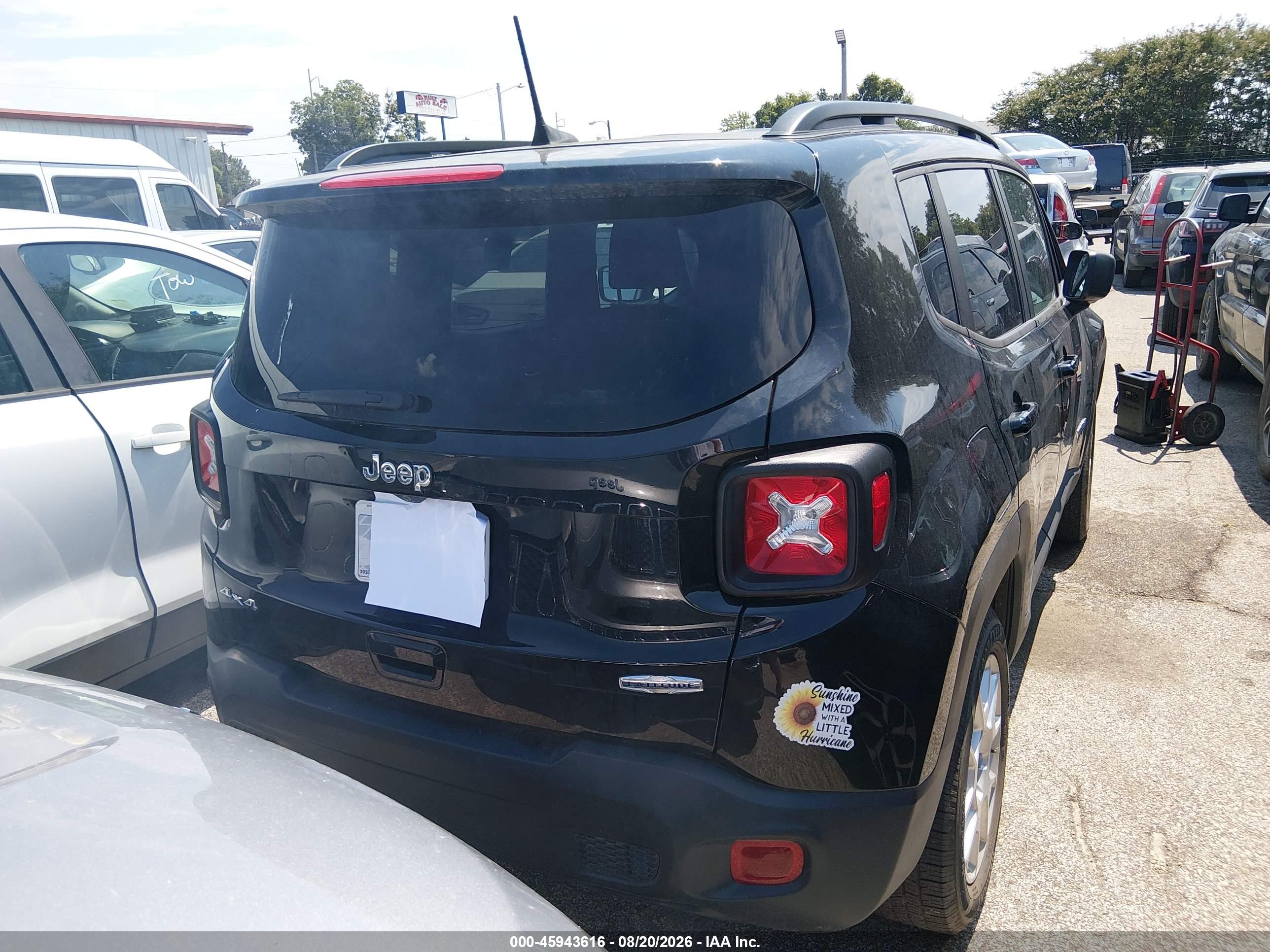 2022 JEEP RENEGADE LATITUDE 4X4