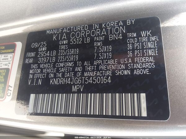 2026 KIA SORENTO HYBRID EX
