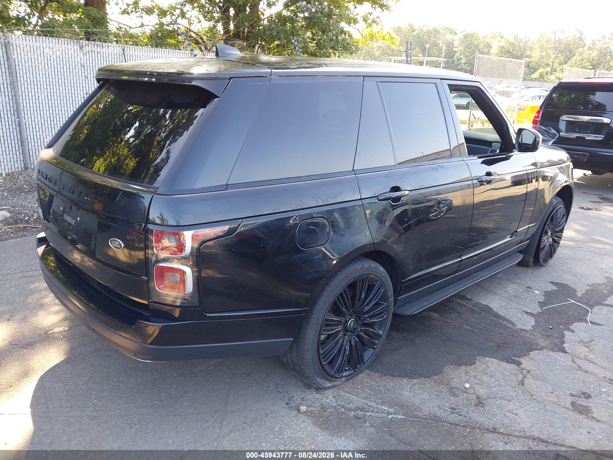 2020 LAND ROVER RANGE ROVER P525 HSE — I4