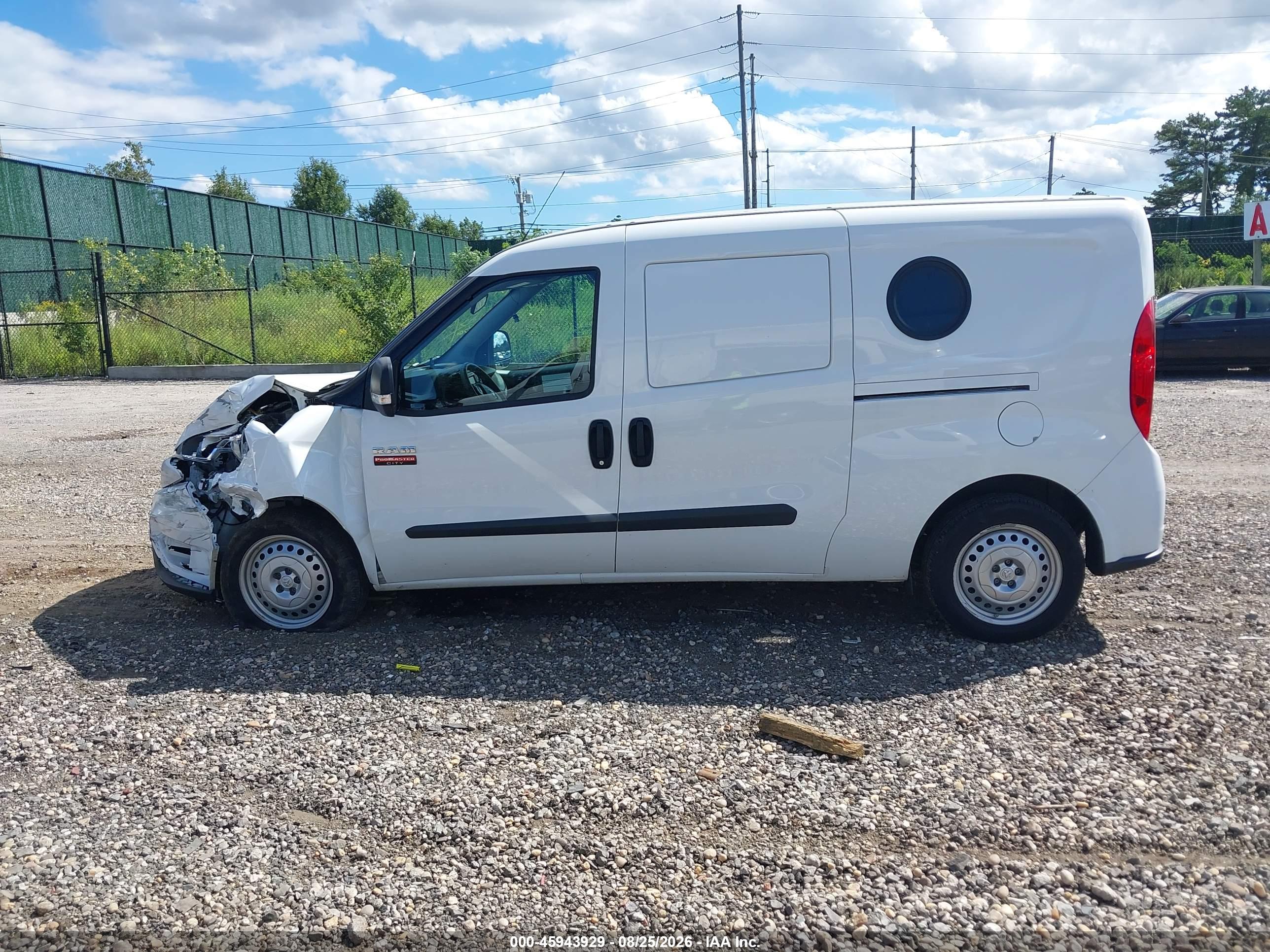 2022 RAM PROMASTER CITY CARGO VAN