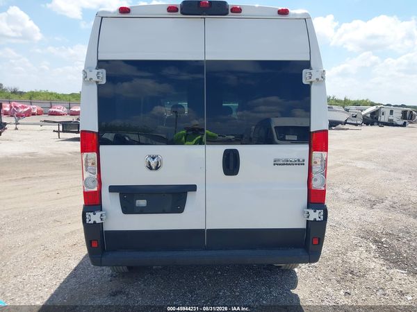 2023 RAM PROMASTER 2500 HIGH ROOF 159 WB