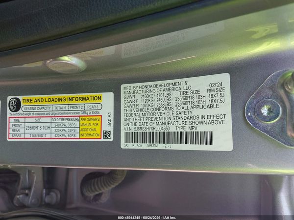 2024 HONDA CR-V EX-L 2WD
