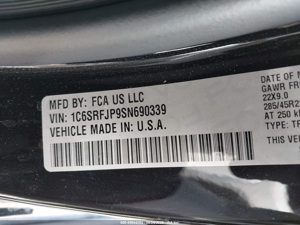 2025 RAM 1500 LARAMIE  4X4 5'7 BOX