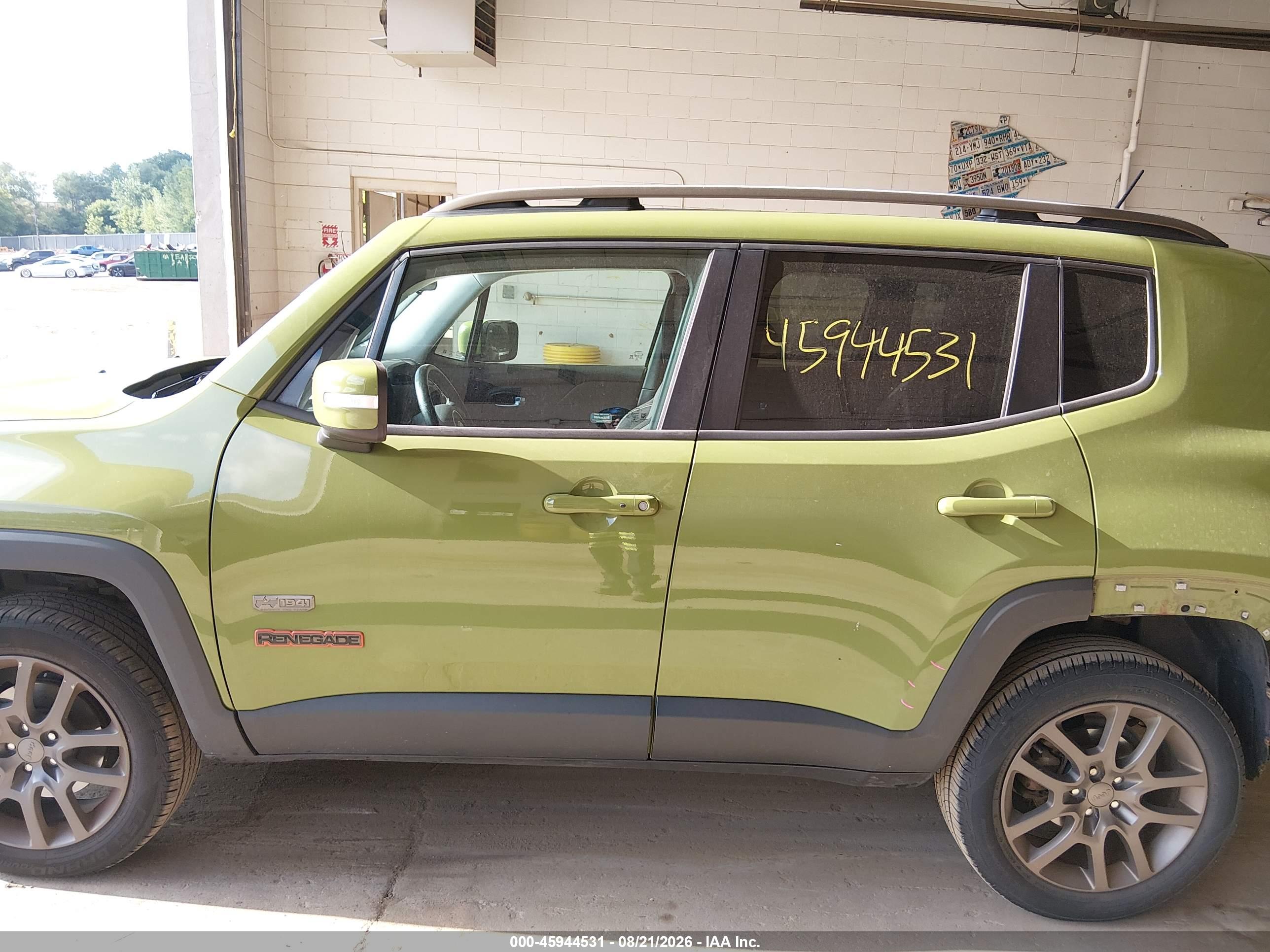 2016 JEEP RENEGADE 75TH ANNIVERSARY