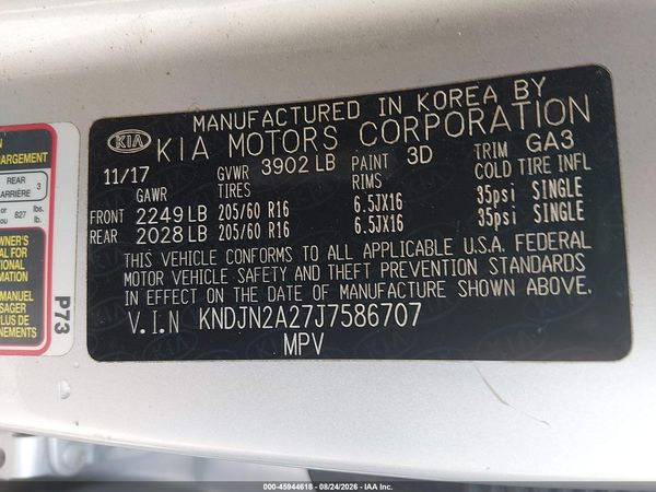 2018 KIA SOUL Base