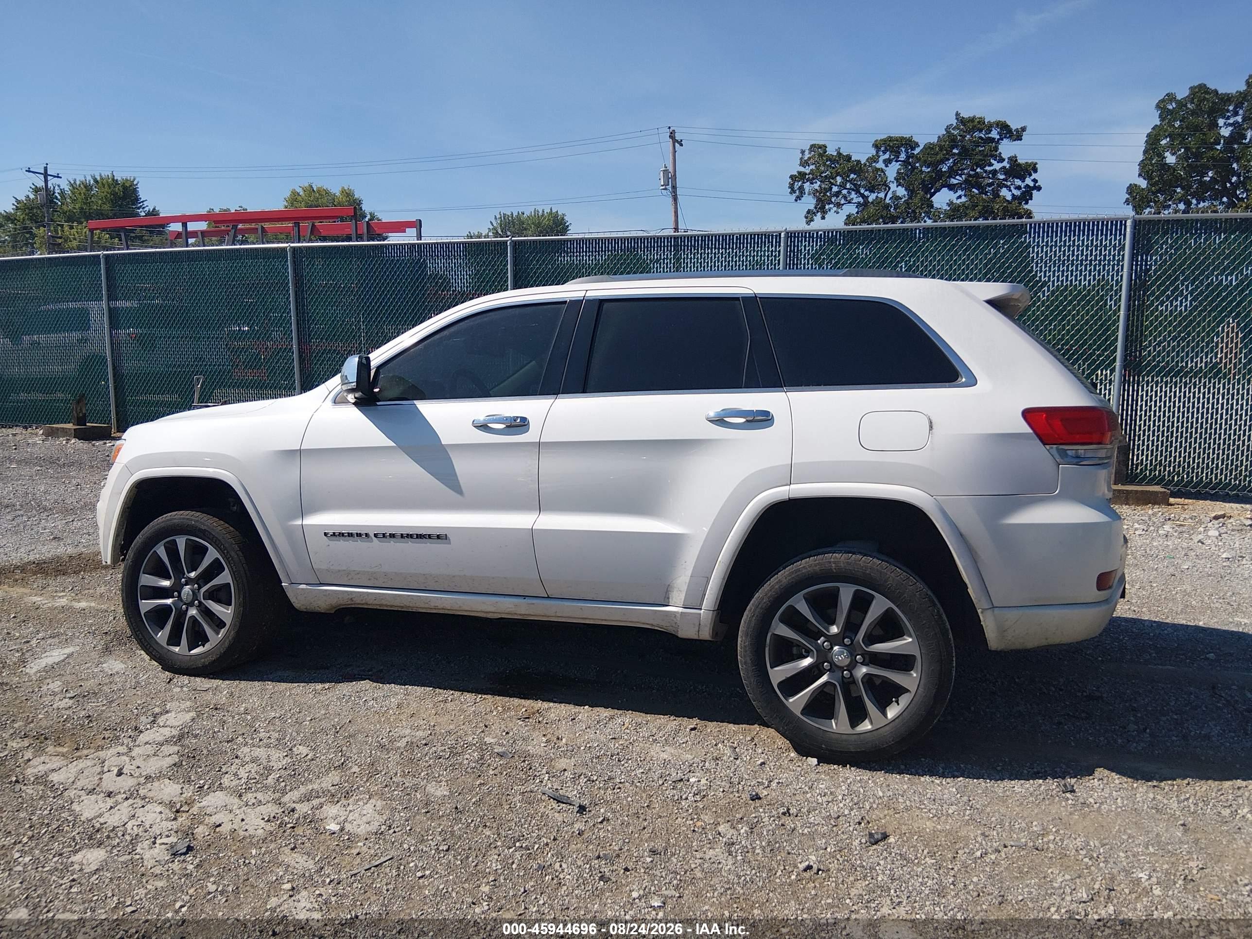 2017 JEEP GRAND CHEROKEE OVERLAND