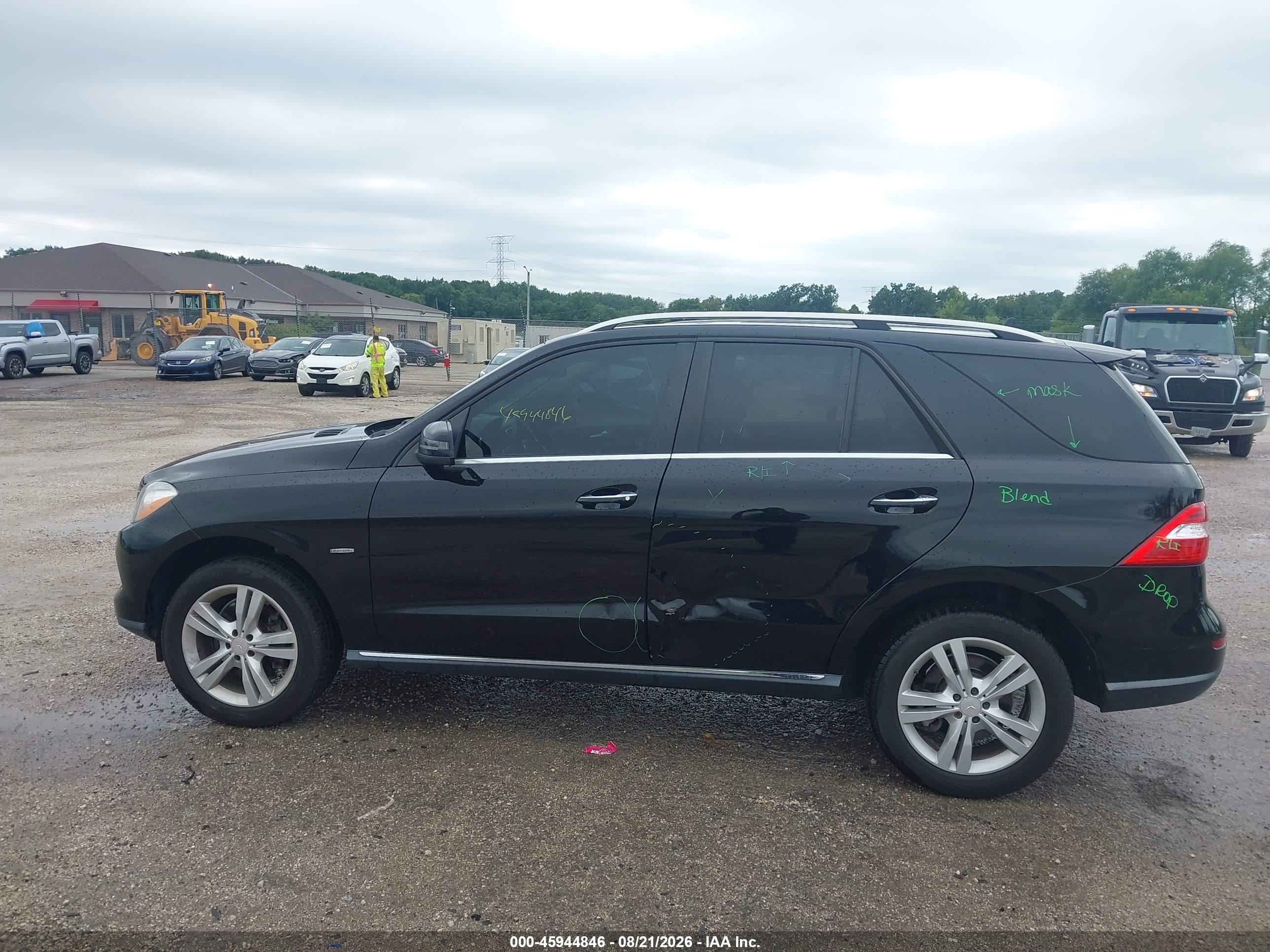2012 MERCEDES-BENZ ML 350 4MATIC