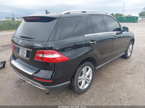 2012 MERCEDES-BENZ ML 350 4MATIC