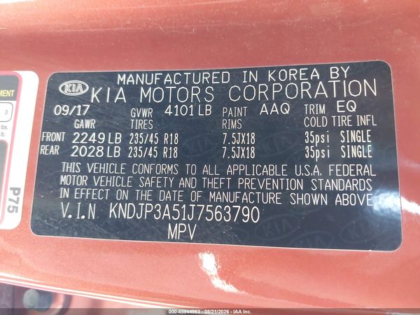 2018 KIA SOUL +