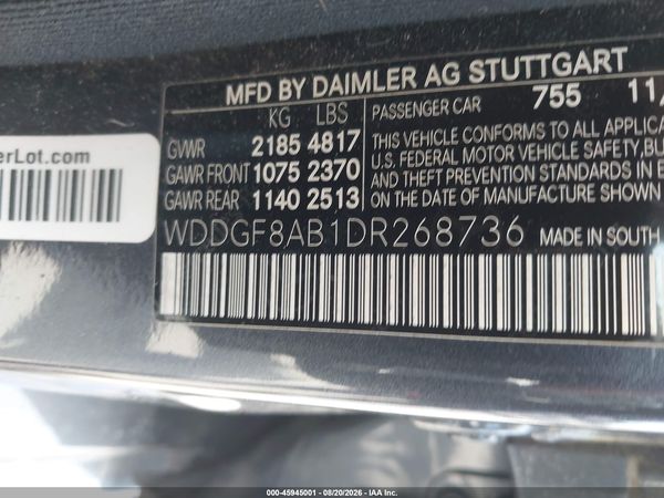 2013 MERCEDES-BENZ C 300 SPORT 4MATIC
