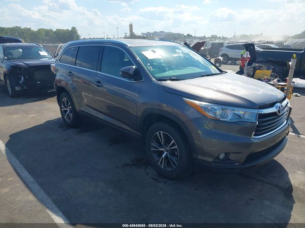 2016 TOYOTA HIGHLANDER XLE V6 — I1