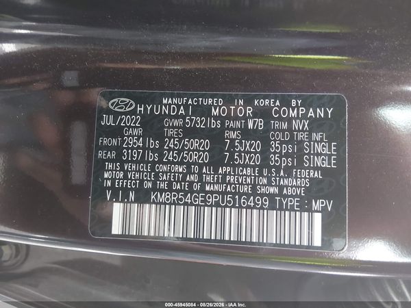 2023 HYUNDAI PALISADE LIMITED