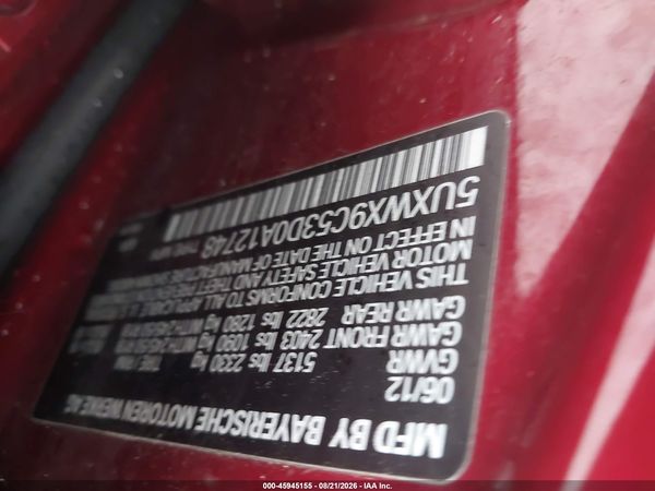 2013 BMW X3 XDRIVE28I