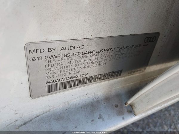 2014 AUDI A4 2.0T PREMIUM
