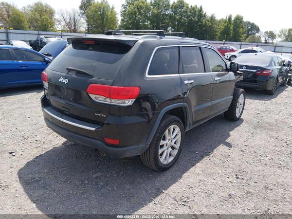 2017 JEEP GRAND CHEROKEE LIMITED — I4