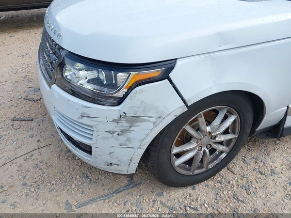 2016 LAND ROVER RANGE ROVER