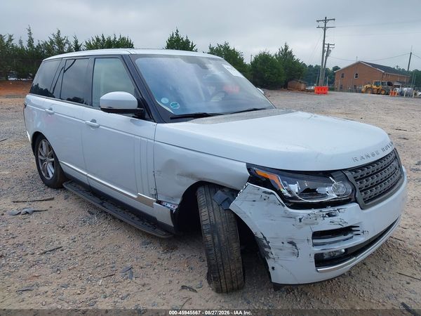 2016 LAND ROVER RANGE ROVER