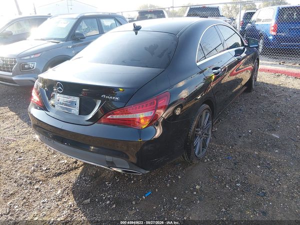 2018 MERCEDES-BENZ CLA 250 4MATIC — I4