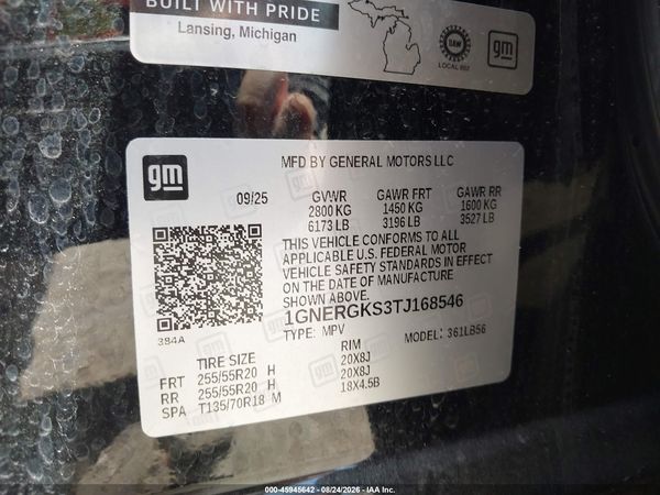 2026 CHEVROLET TRAVERSE FWD LT — I9