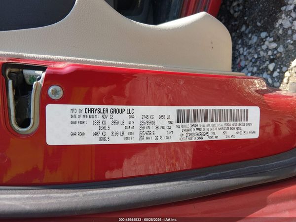 2013 DODGE GRAND CARAVAN SXT — I9