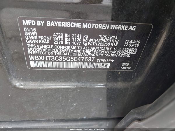 2016 BMW X1 XDRIVE28I
