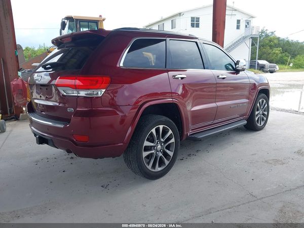 2017 JEEP GRAND CHEROKEE OVERLAND