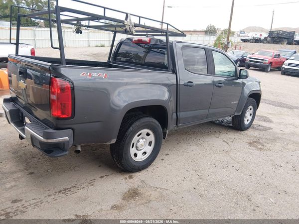 2017 CHEVROLET COLORADO 4WD WT — I4