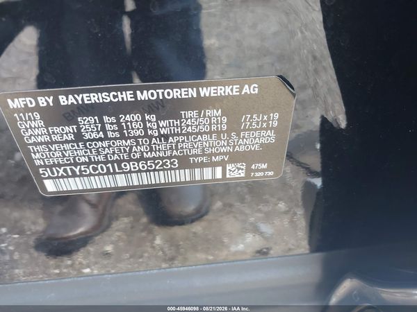 2020 BMW X3 XDRIVE30I