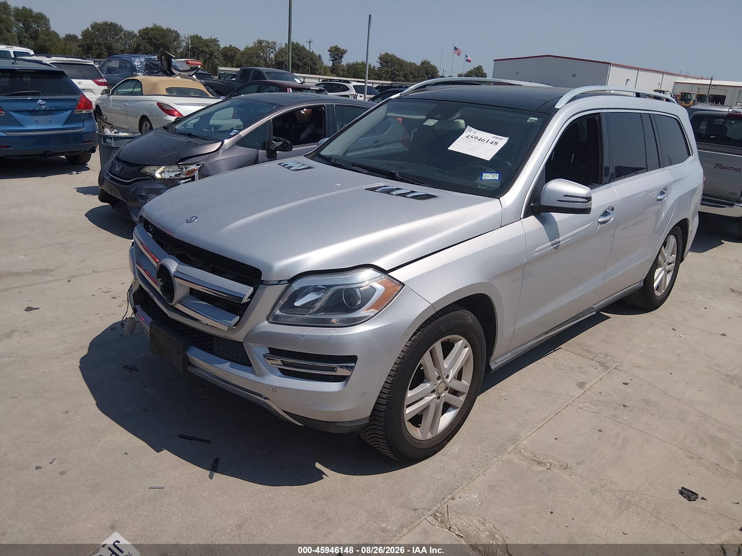 2015 MERCEDES-BENZ GL 450 4MATIC — I2