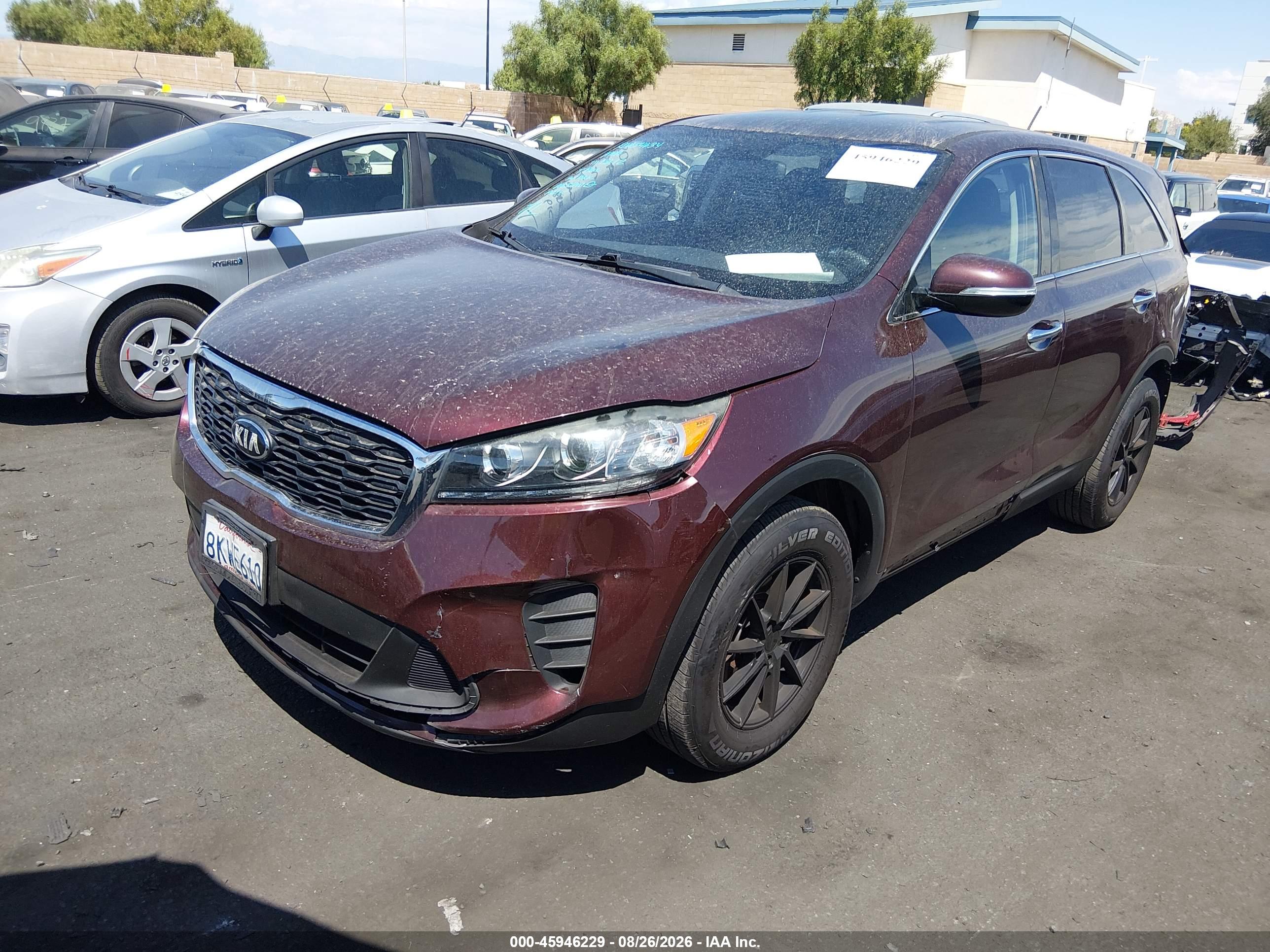 2019 KIA SORENTO 2.4L LX — I2