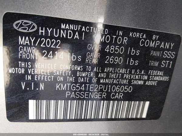 2023 GENESIS G70 3.3T RWD — I9