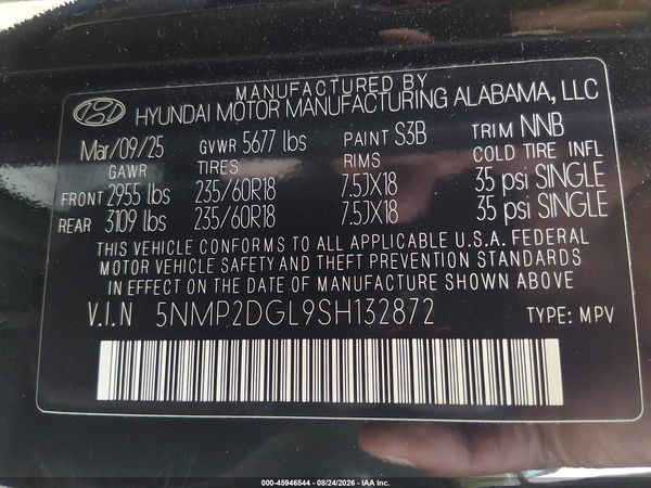 2025 HYUNDAI SANTA FE SEL