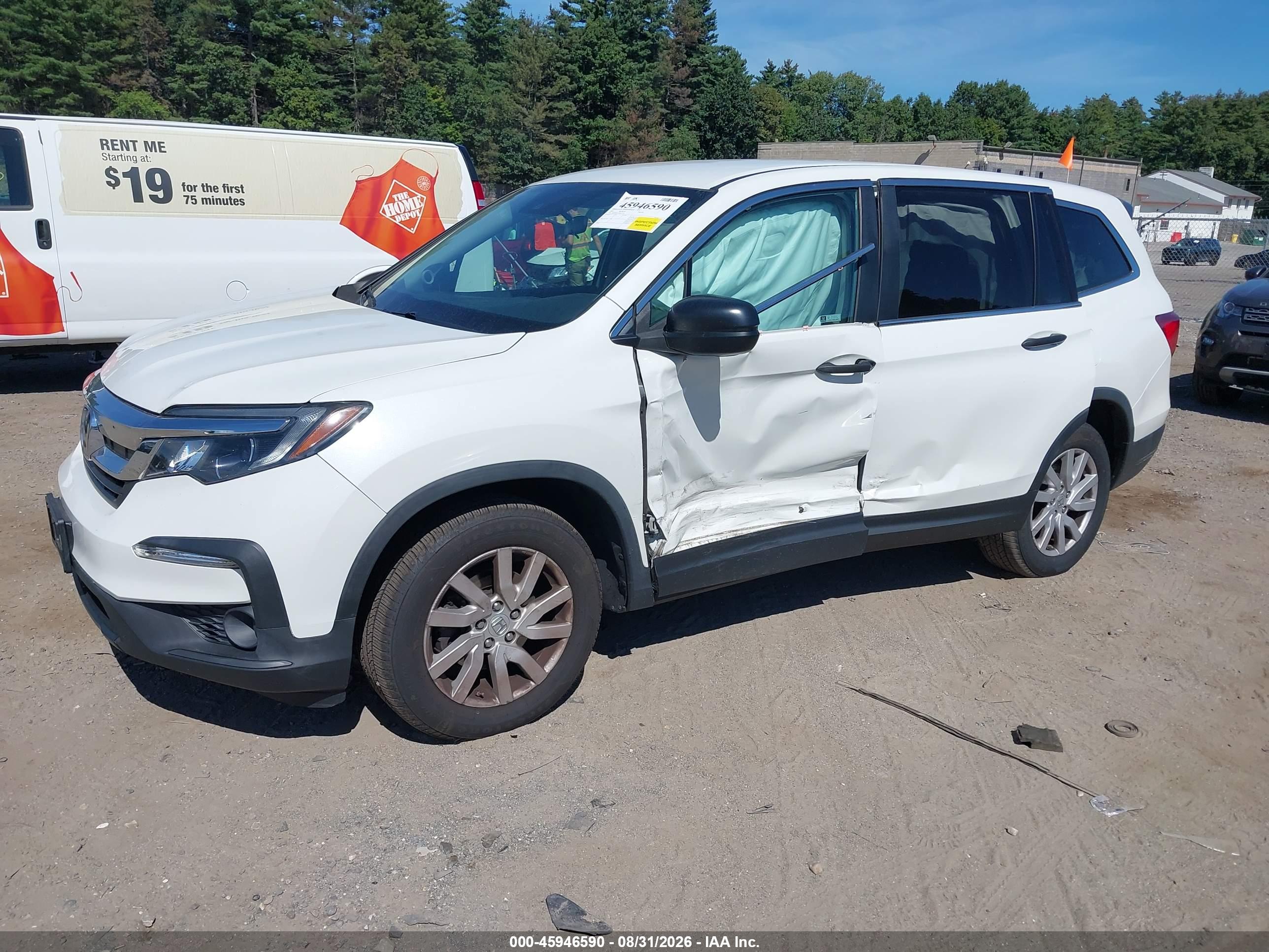 2021 HONDA PILOT AWD LX — I2