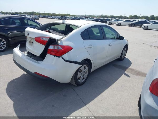 2016 KIA FORTE LX