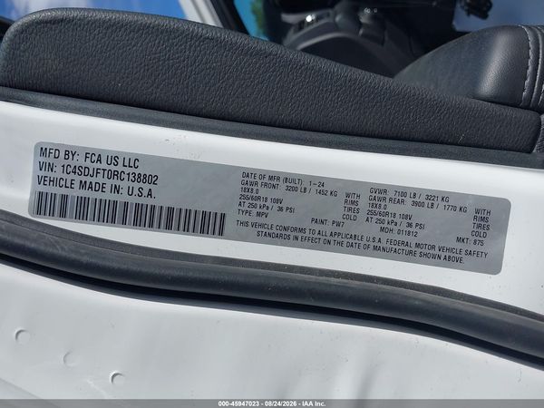 2024 DODGE DURANGO PURSUIT AWD