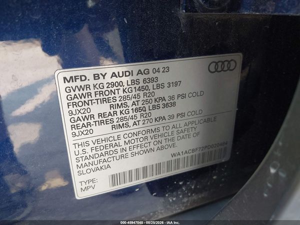 2023 AUDI Q7