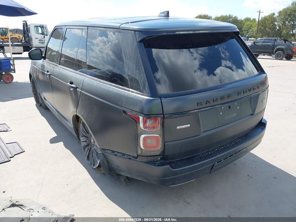 2019 LAND ROVER RANGE ROVER 5.0L V8 SUPERCHARGED — I3