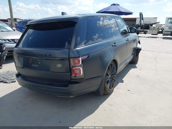 2019 LAND ROVER RANGE ROVER 5.0L V8 SUPERCHARGED — I4