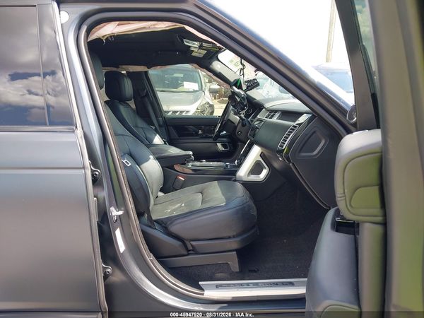 2019 LAND ROVER RANGE ROVER 5.0L V8 SUPERCHARGED — I5